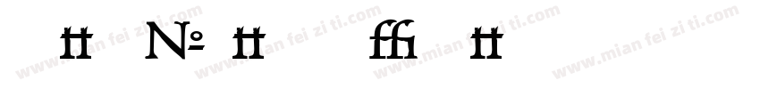 ALTERNATES LIGATUR字体转换